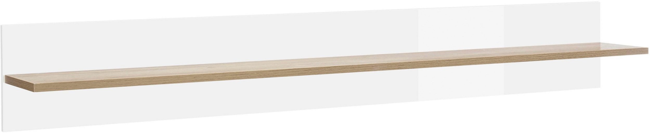 Polita Clair , Alb lucios-Natur , 138 cm latime Arboteca