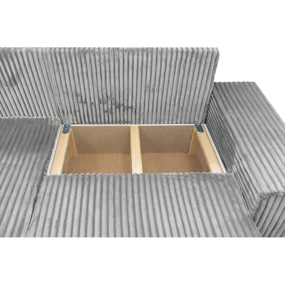 Set canapea universală, gri deschis, PREMA ROH UNI Kondela