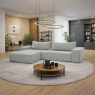Set canapea universală, gri deschis, PREMA ROH UNI Kondela