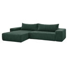 Set de canapea universal, verde, PREMA ROH UNI Kondela
