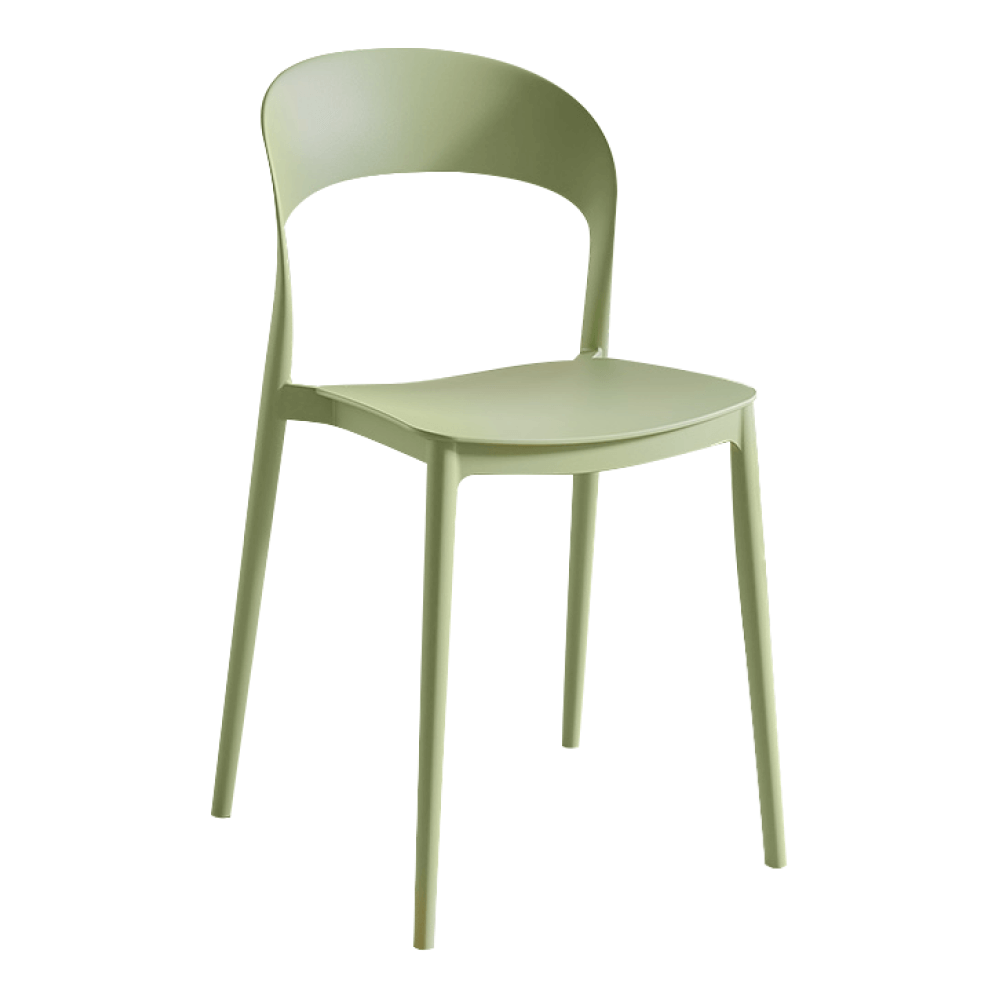 Scaun stivuibil XATIVA, verde, 44x47x77 cm Kondela