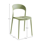 Scaun stivuibil XATIVA, verde, 44x47x77 cm Kondela