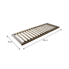 Somieră rabatabilă, 80x200, BASIC FLEX FRONT Kondela