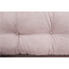Canapea extensibilă AMALFI, roz antic, textil Queens, 216x100x93 cm Kondela