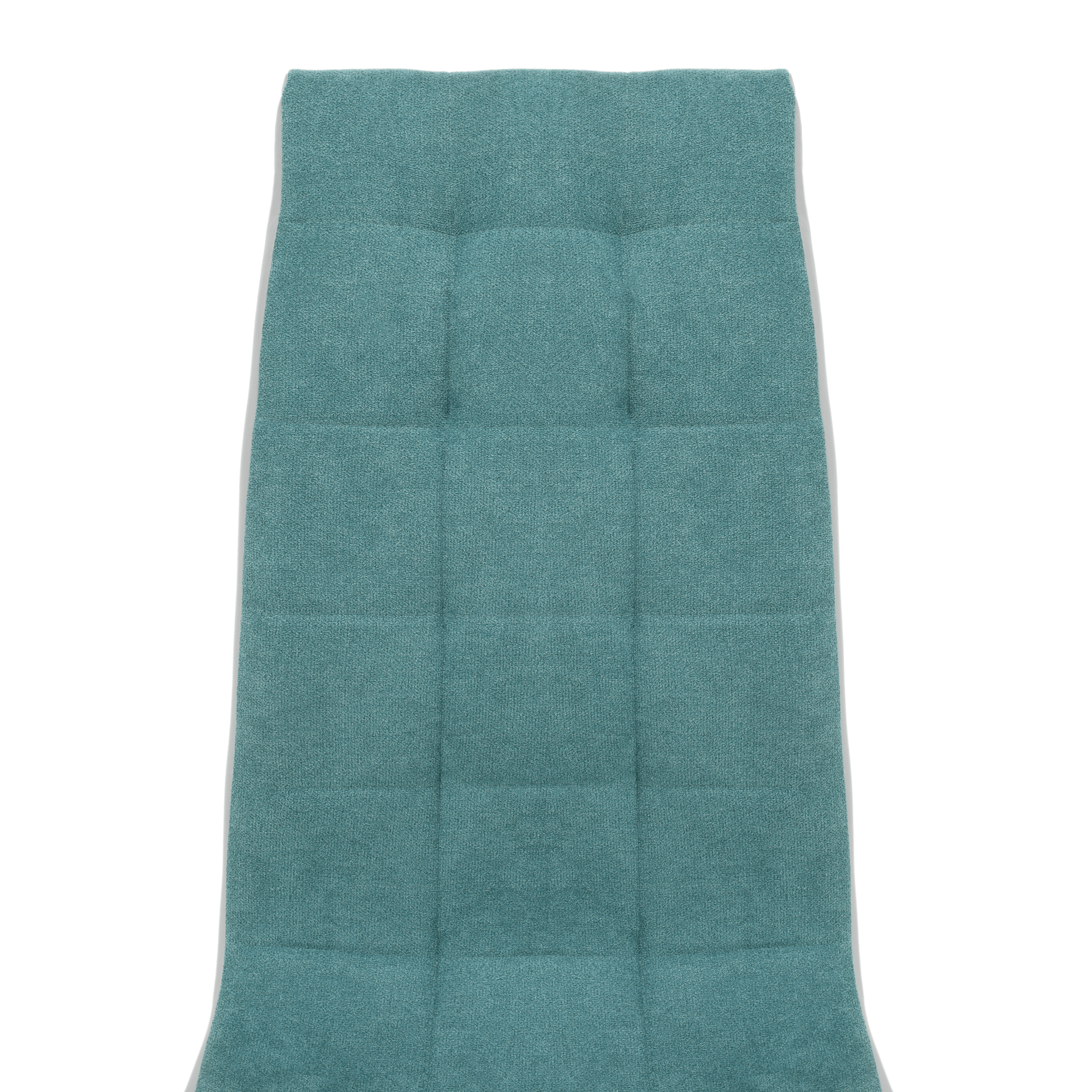 Scaun bucătărie ILHAVO, material textil mentol/piele ecologică gri/crom, 42x56.5x105 cm Kondela