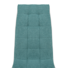 Scaun bucătărie ILHAVO, material textil mentol/piele ecologică gri/crom, 42x56.5x105 cm Kondela