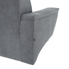 Colțar extensibil ARLES, material textil gri, pe dreapta Kondela
