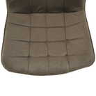 Scaun SIGUENZA, gri maroniu taupe/negru, catifea/metal, 54x56x90 cm Kondela