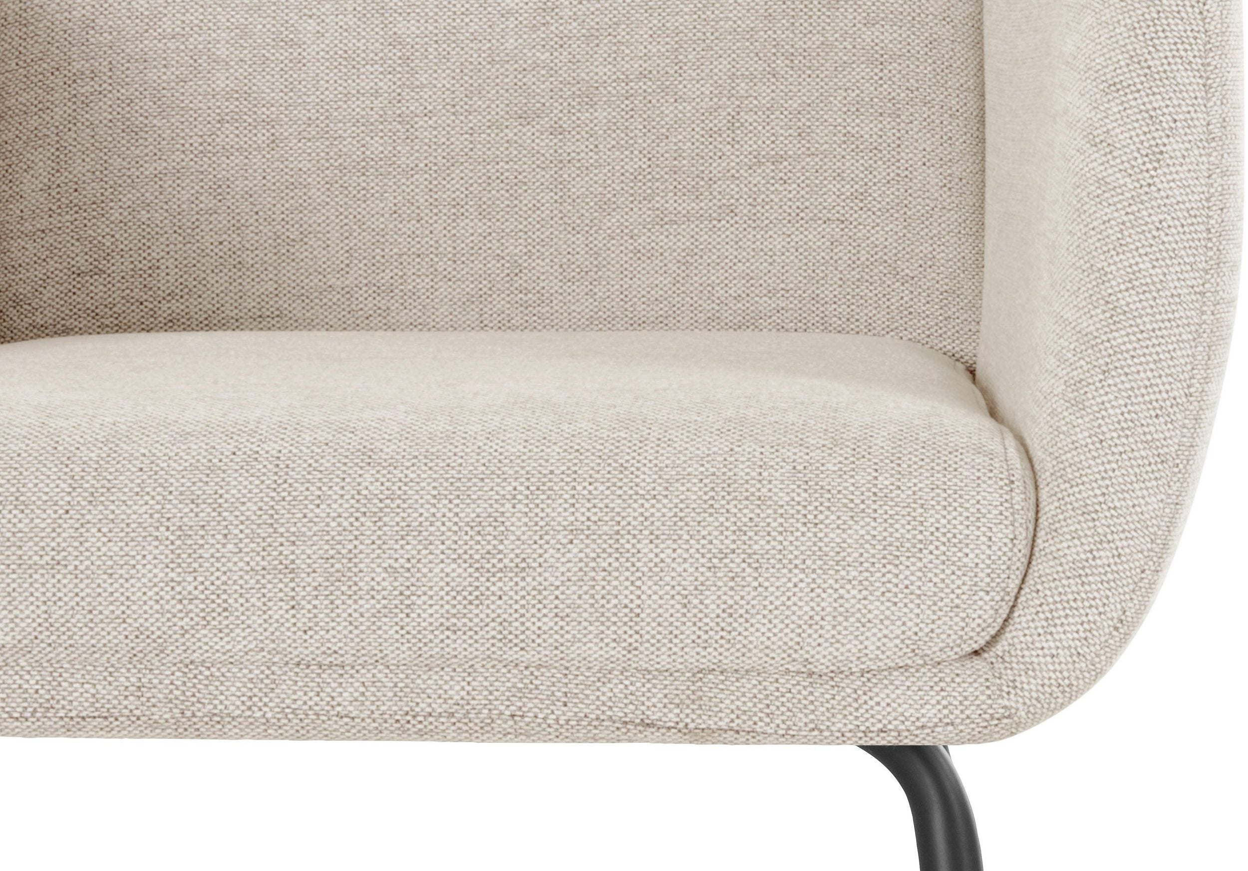 Scaun tapitat Donnica , Creme Arboteca