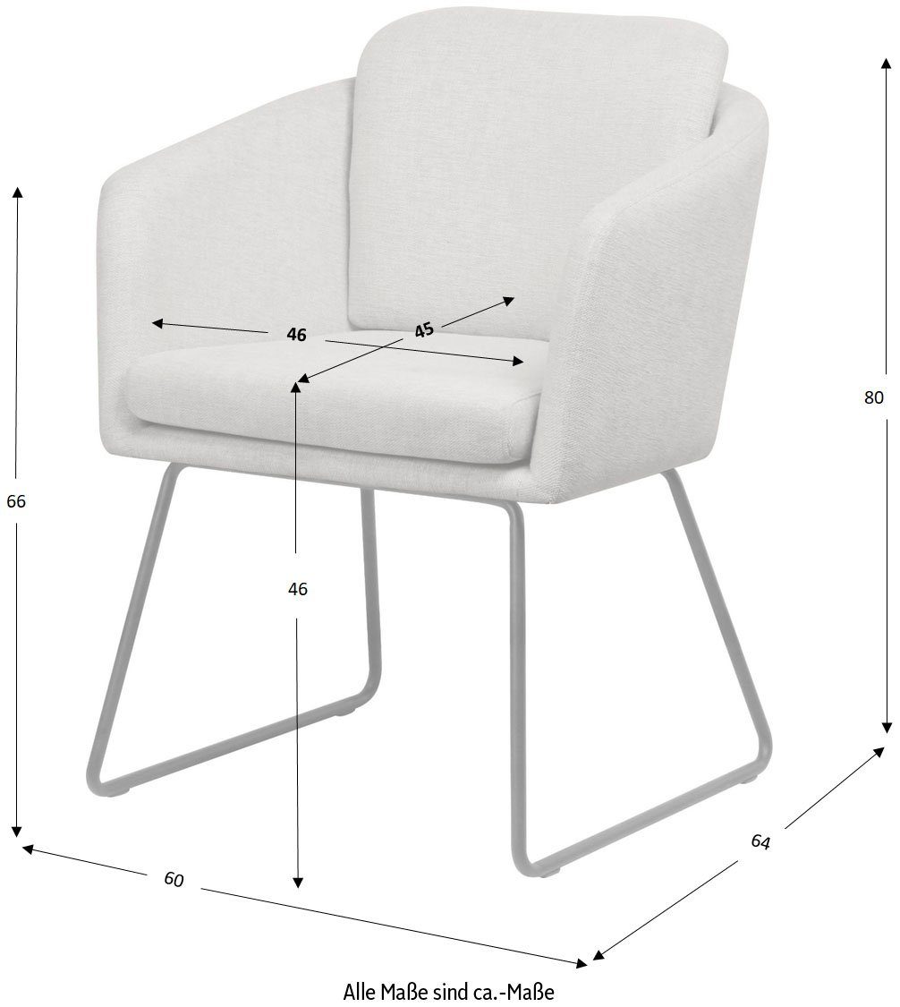 Scaun tapitat Spherly, Crem Arboteca