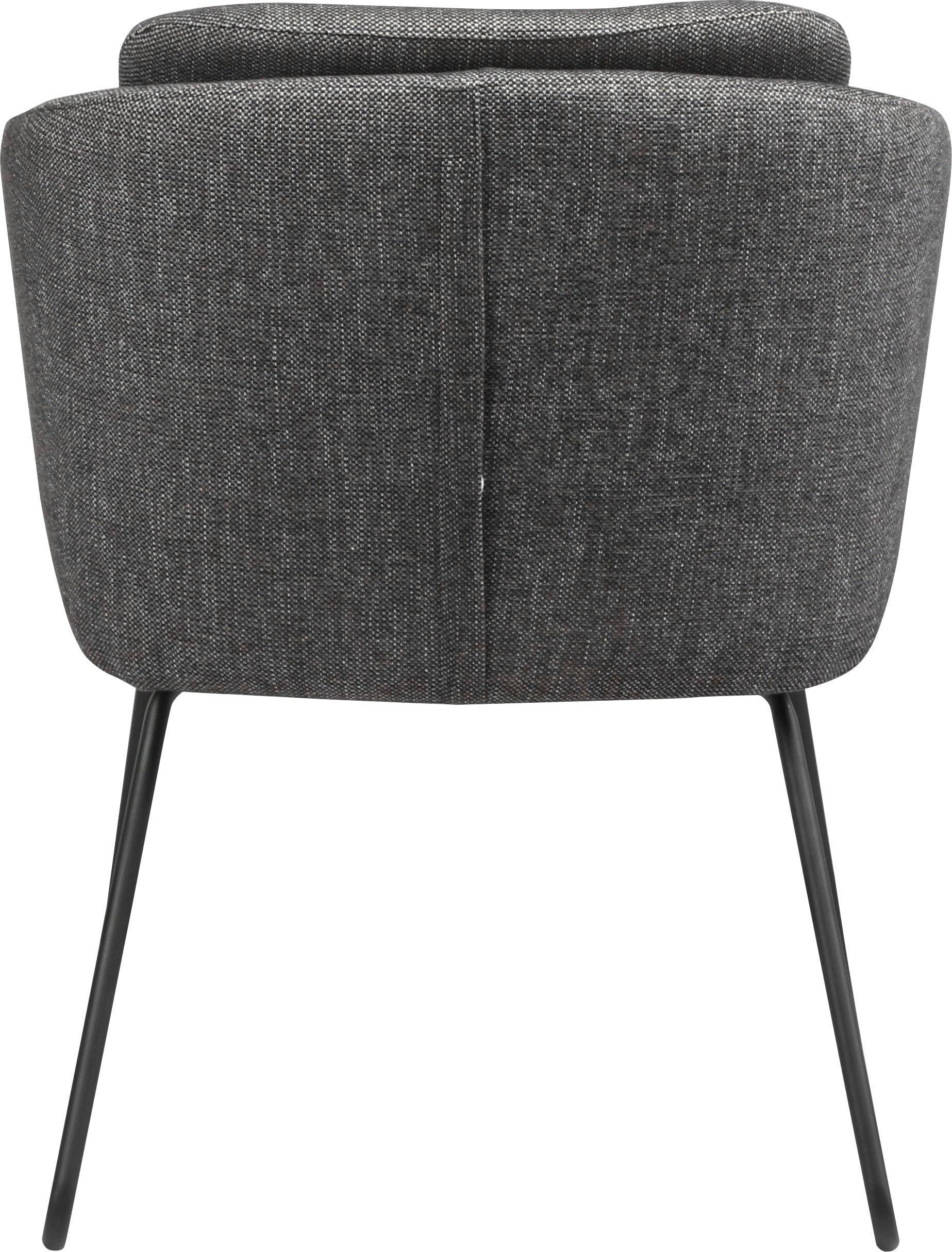 Scaun tapitat Spherly, Gri inchis Arboteca