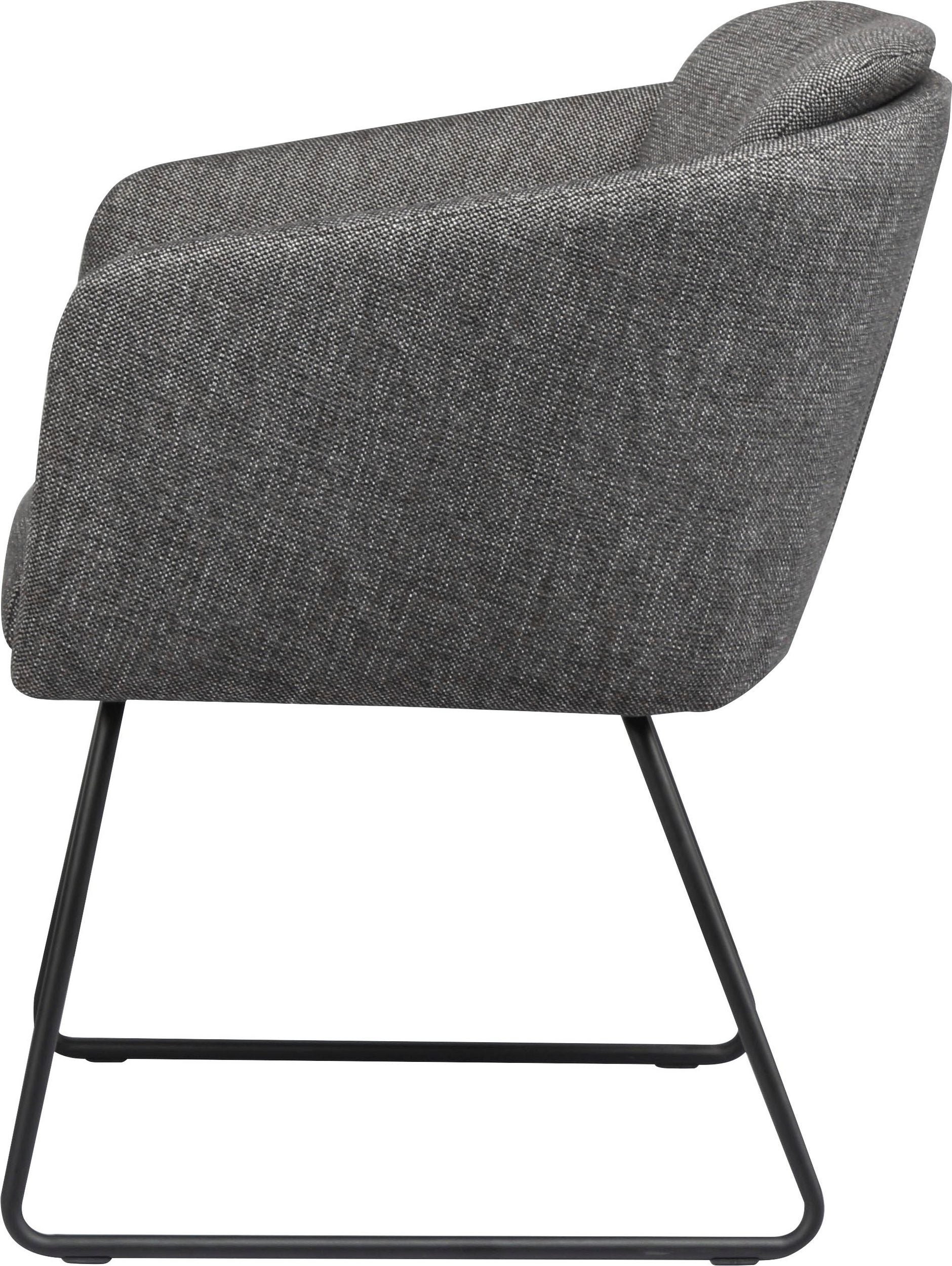 Scaun tapitat Spherly, Gri inchis Arboteca