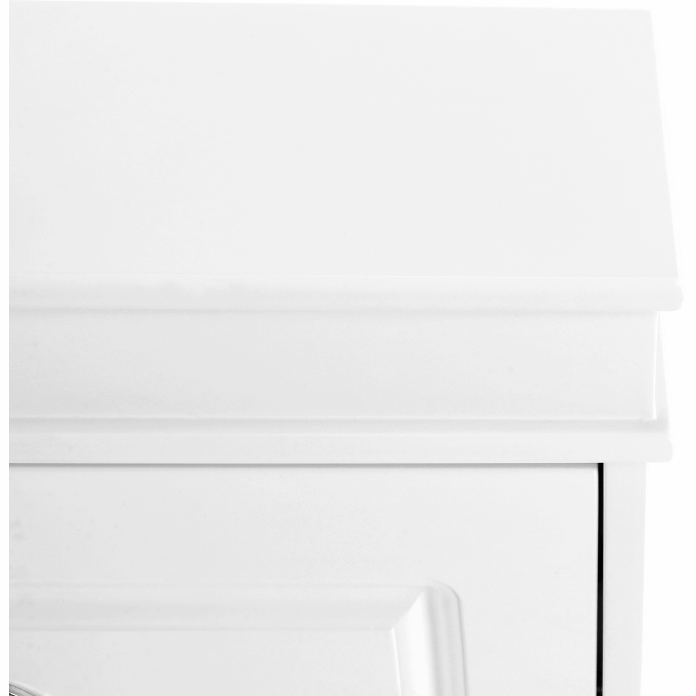 Pantofar SEBER TYP 4, 2 uși, alb, 104 cm Kondela