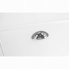 Pantofar SEBER TYP 4, 2 uși, alb, 104 cm Kondela