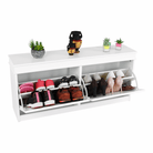 Pantofar SEBER TYP 4, 2 uși, alb, 104 cm Kondela