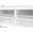 Pantofar SEBER TYP 5, 2 uși, alb, 105 cm Kondela