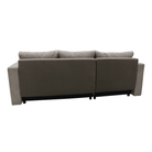Set universal canapea UDINE, gri-bej Taupe, 234x165x75 cm Kondela