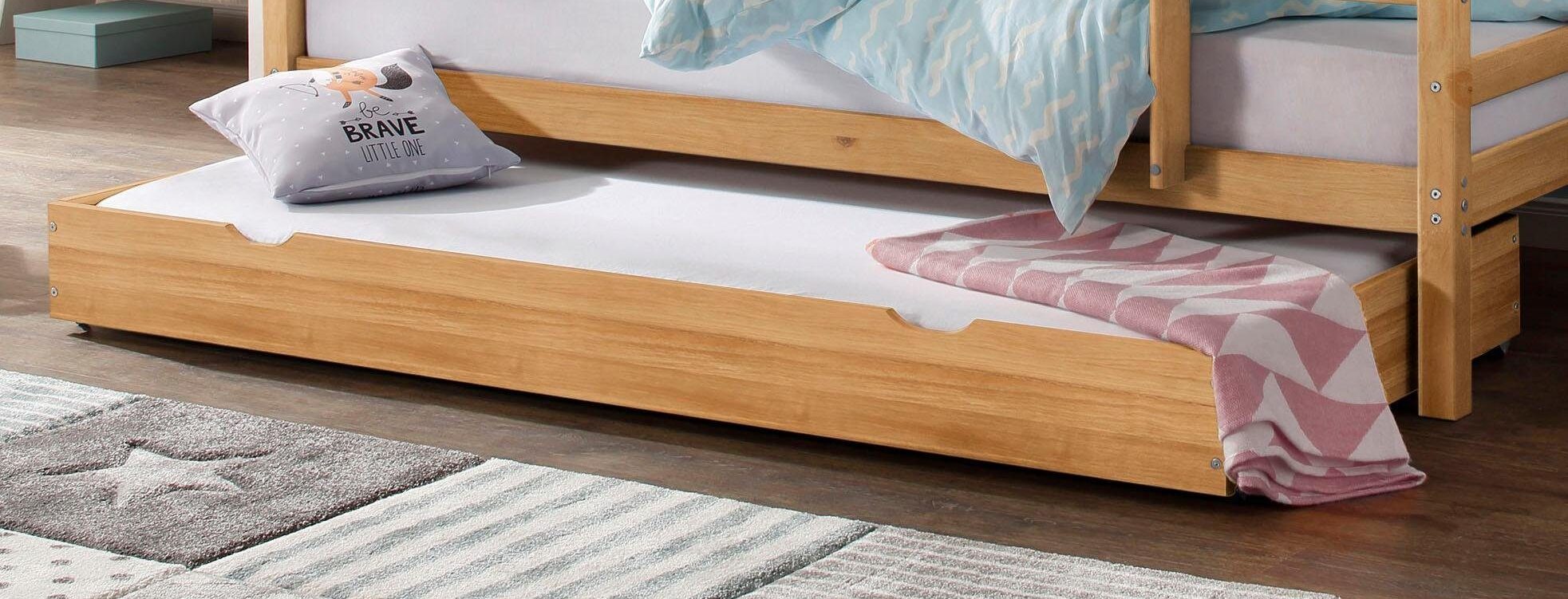 Sertar pentru pat Alpi, lemn natur Arboteca