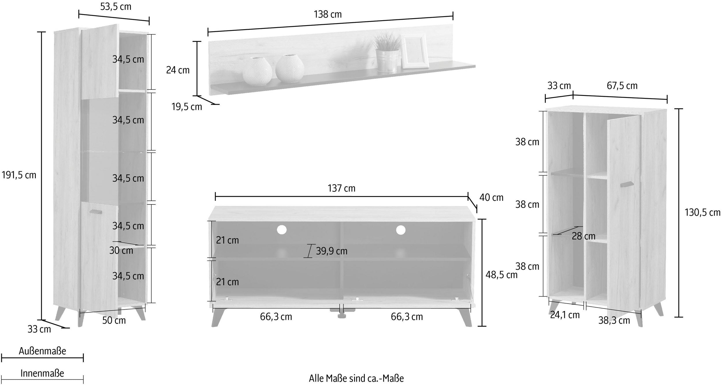 Set living Umbria Arboteca
