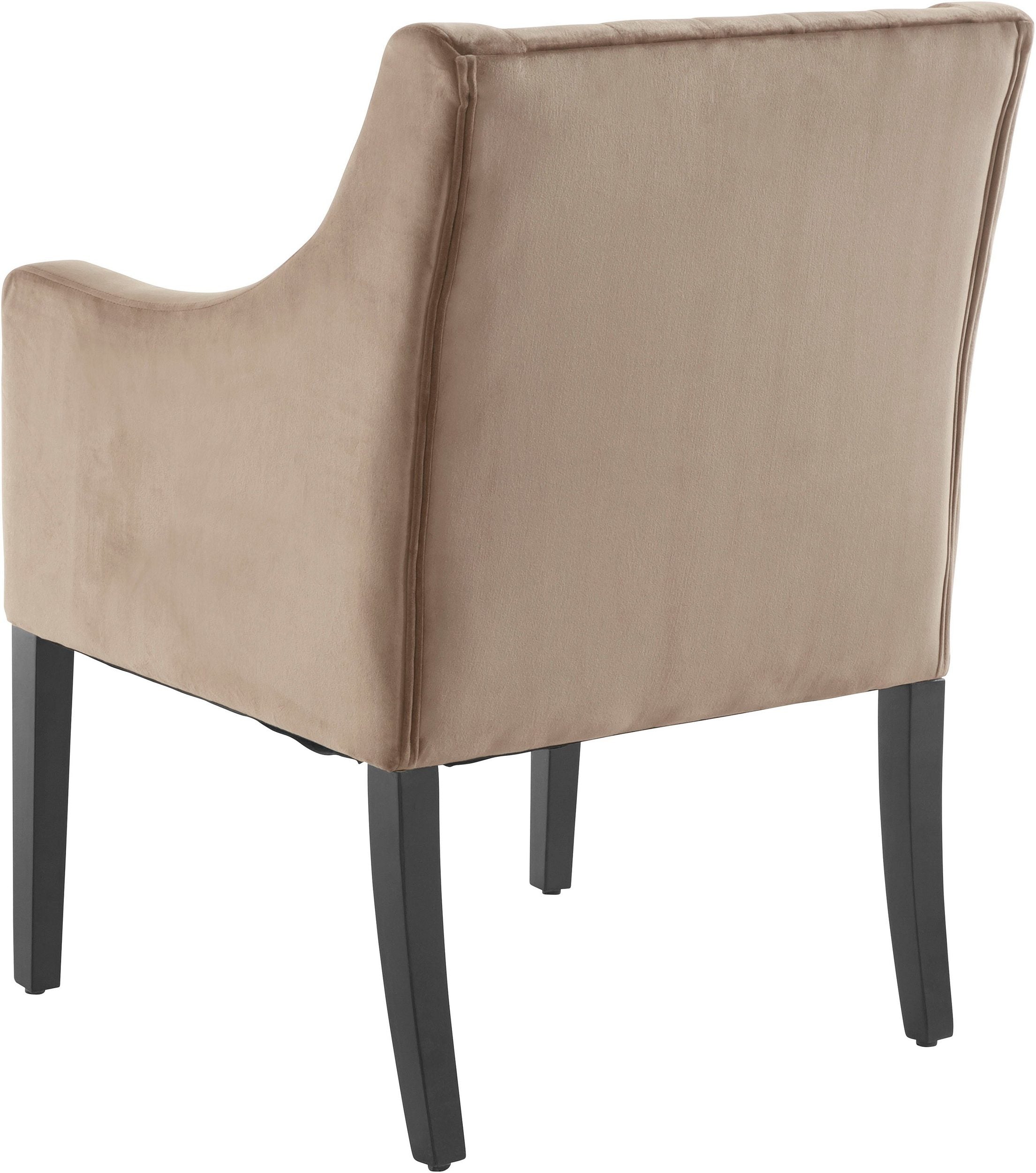 Set patru scaune Timbers, Catifea, Cappuccino Arboteca