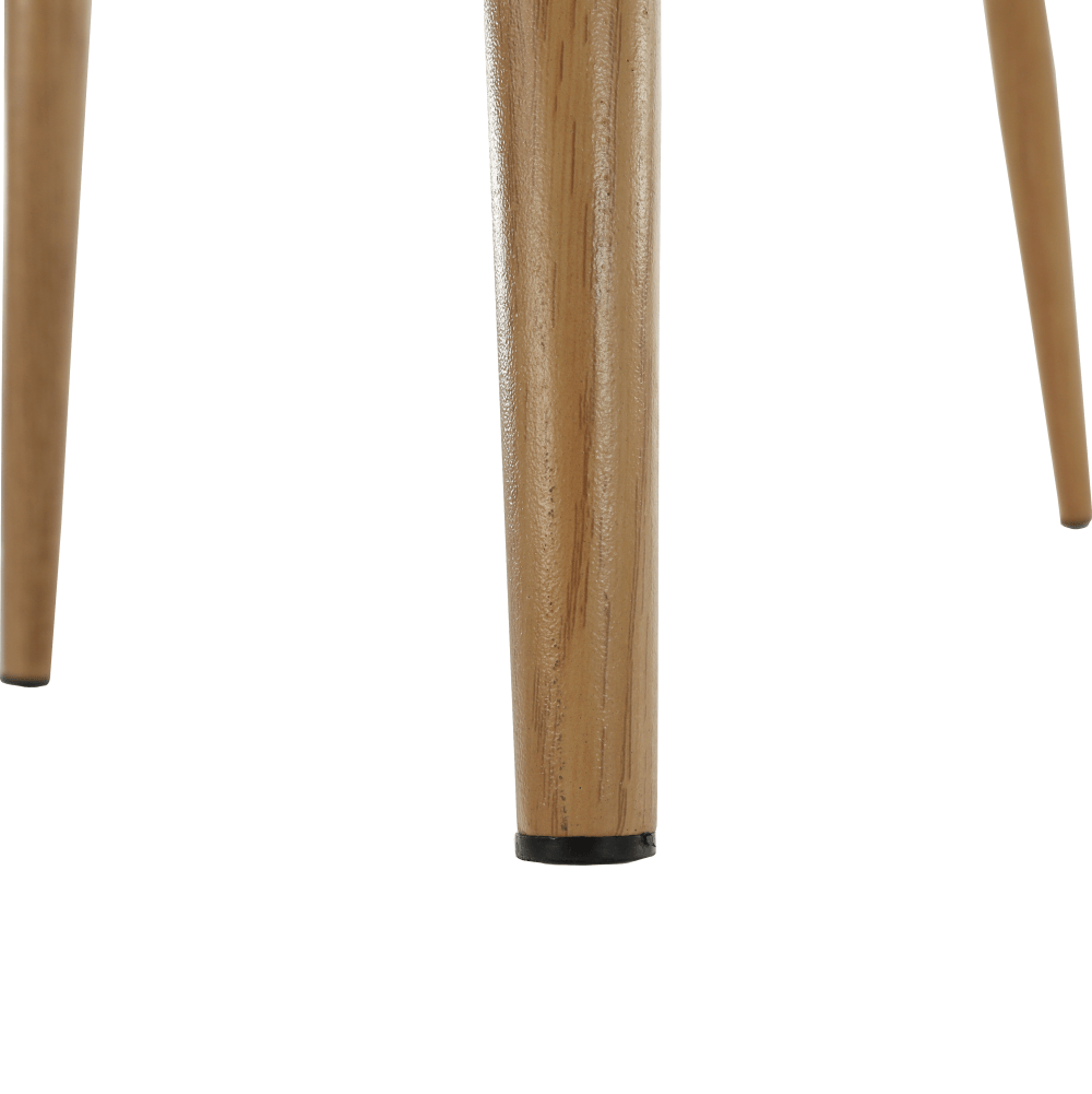 Scaun, alb/natural, 46x53x84.5 cm Kondela