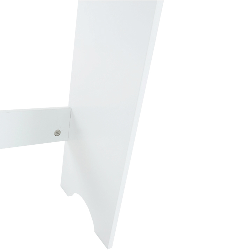 Dulăpior deasupra la WC SLANO 5, alb, 65x22.5x155 cm Kondela