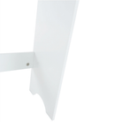 Dulăpior deasupra la WC SLANO 5, alb, 65x22.5x155 cm Kondela