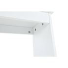 Dulăpior deasupra la WC SLANO 5, alb, 65x22.5x155 cm Kondela