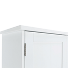 Dulăpior deasupra la WC SLANO 5, alb, 65x22.5x155 cm Kondela