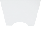 Dulăpior deasupra la WC SLANO 5, alb, 65x22.5x155 cm Kondela