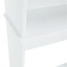 Dulăpior deasupra la WC SLANO 5, alb, 65x22.5x155 cm Kondela