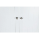 Dulăpior deasupra la WC SLANO 5, alb, 65x22.5x155 cm Kondela