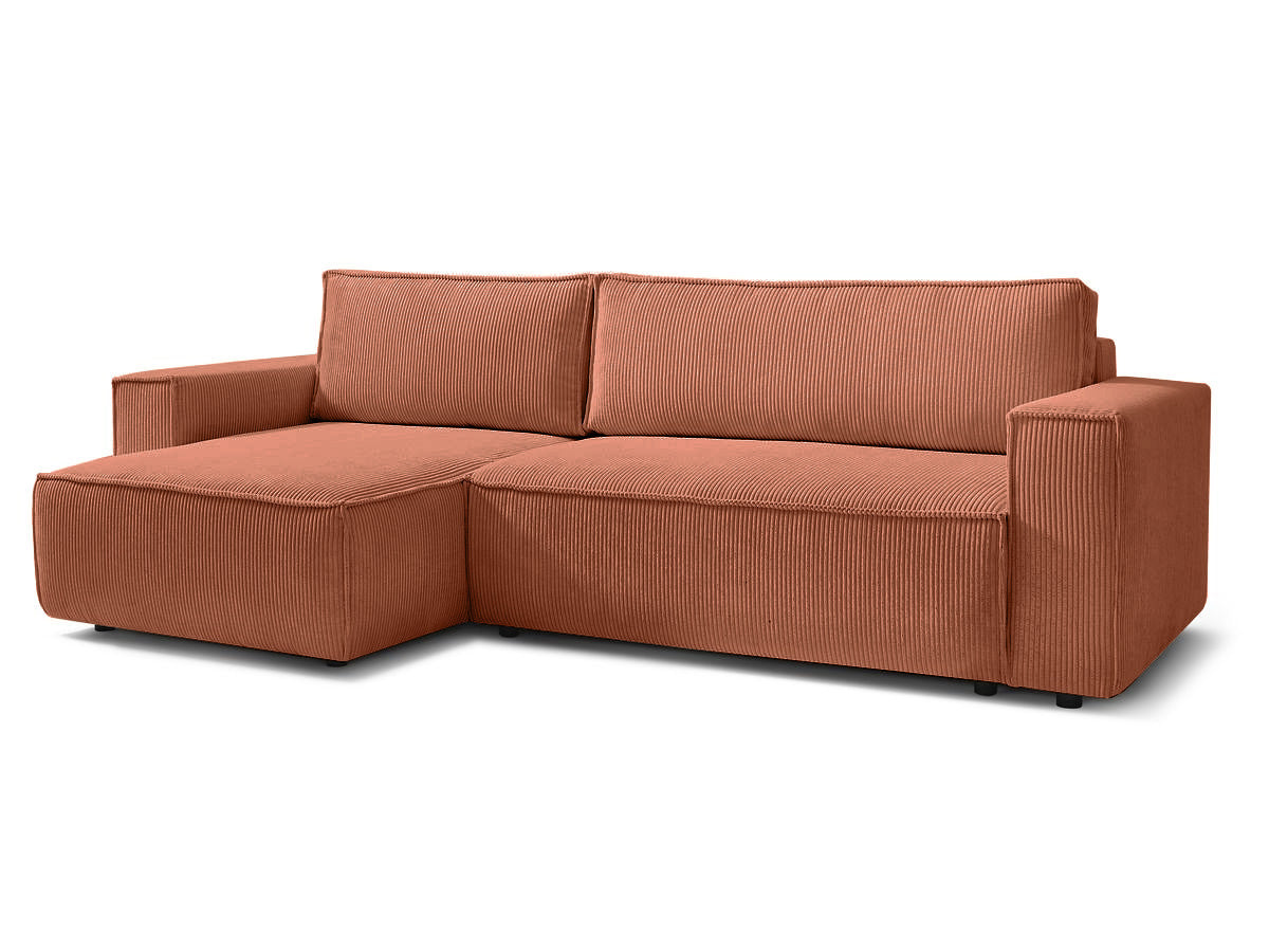 Colțar Extensibil CLOUD, cu ladă de depozitare, șezlong interschimbabil, 275x145x85 cm Prestige Home