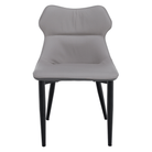 Scaun de dining, gri deschis / gri închis / negru, 51x54x87 cm Kondela