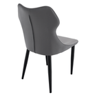 Scaun de dining, gri deschis / gri închis / negru, 51x54x87 cm Kondela