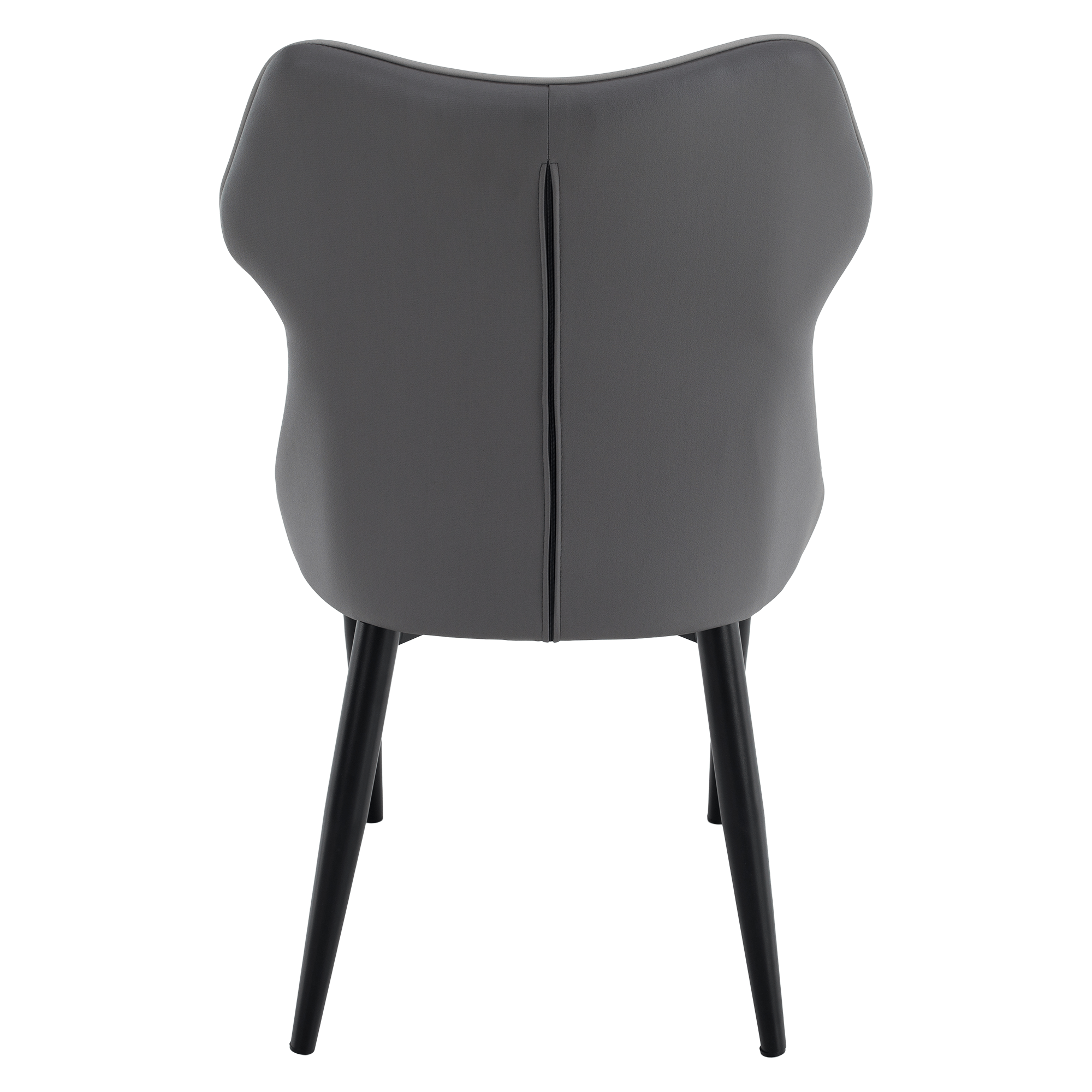 Scaun de dining, gri deschis / gri închis / negru, 51x54x87 cm Kondela