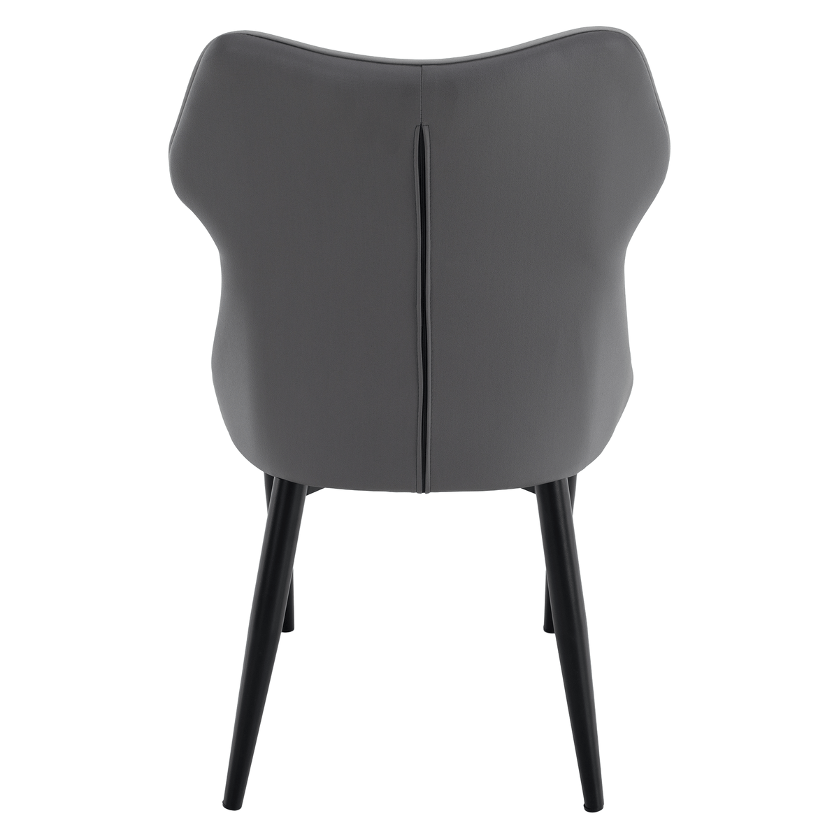Scaun de dining, gri deschis / gri închis / negru, 51x54x87 cm Kondela