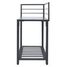 Insulă de bucătărie de grădină de colţ, metal, gri, TANITA TYP 1 Kondela