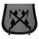 Scaun dining, negru, 37x53x86 cm Kondela