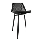 Scaun dining, negru, 37x53x86 cm Kondela