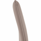 Scaun dining NAJAC, maro deschis, piele eco/crom, 44x60.5x98 cm Kondela