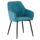Fotoliu de design CALAHORRA, verde/negru, 55x61.5x85 cm Kondela