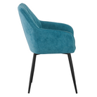Fotoliu de design CALAHORRA, verde/negru, 55x61.5x85 cm Kondela