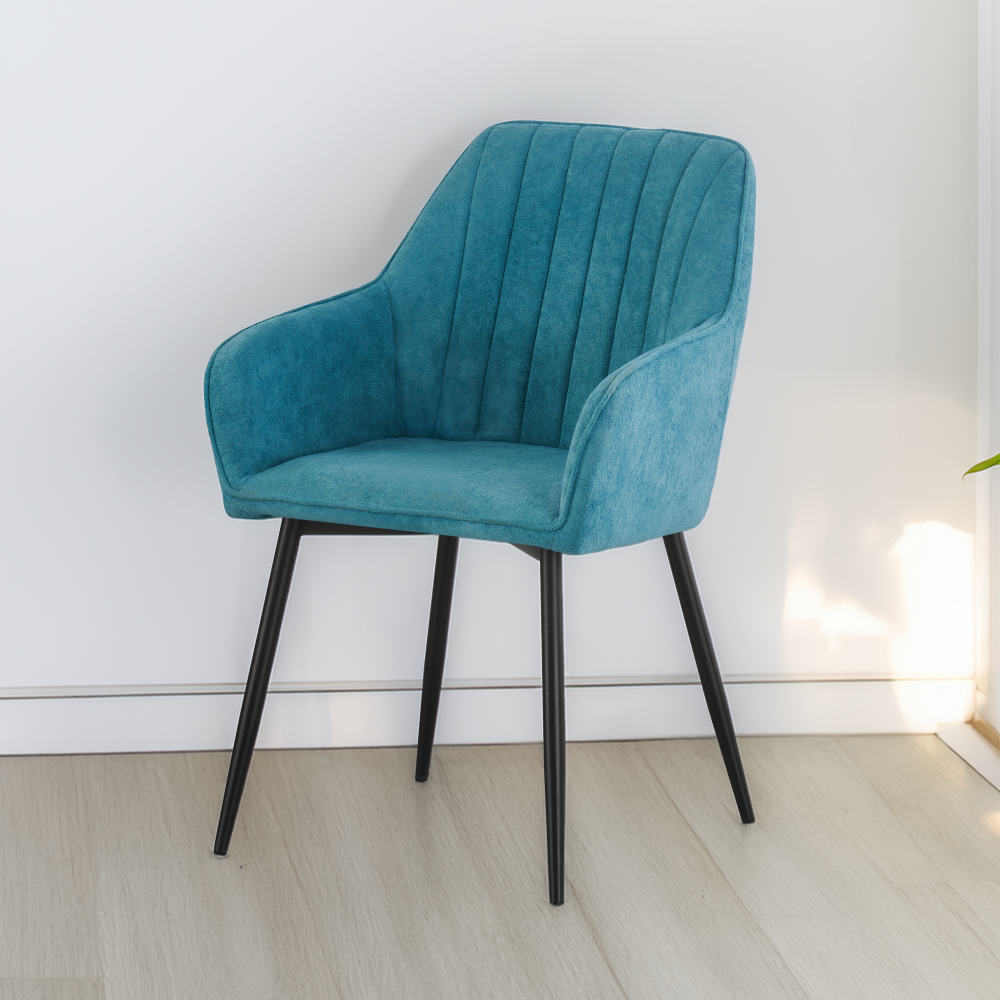 Fotoliu de design CALAHORRA, verde/negru, 55x61.5x85 cm Kondela