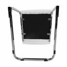 Scaun dining COMPIEGNE, alb / crom, piele eco, 42x56x99 cm Kondela