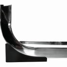 Scaun dining COMPIEGNE, alb / crom, piele eco, 42x56x99 cm Kondela