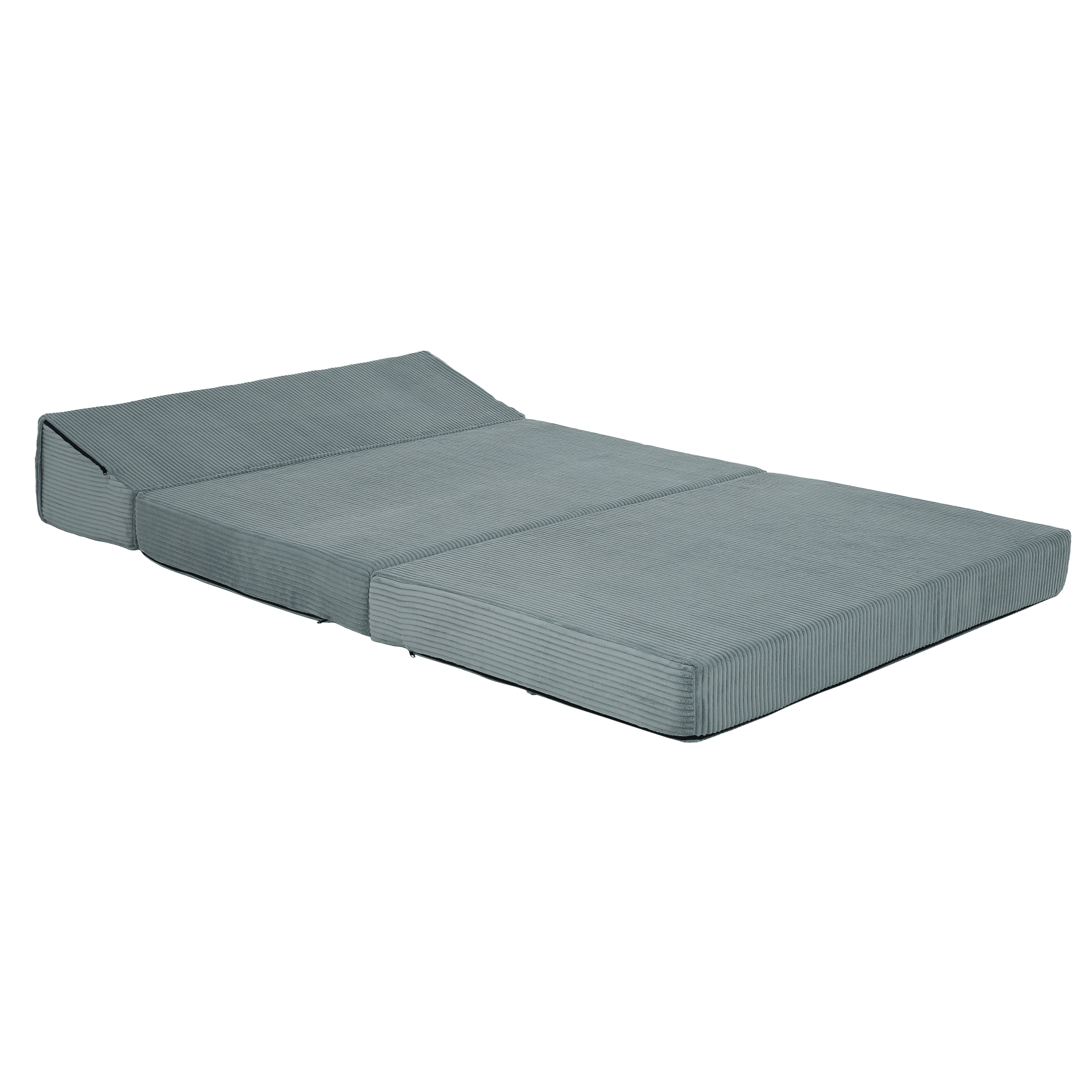 Saltea/scaun pliabil SOURE, 2 in 1, mentol, 120x82x52 cm Kondela
