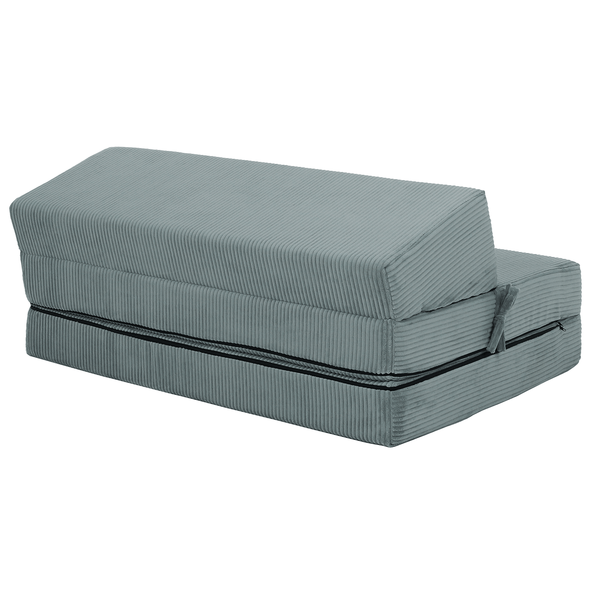 Saltea/scaun pliabil, 2 in 1, mentol, VEDIS Kondela