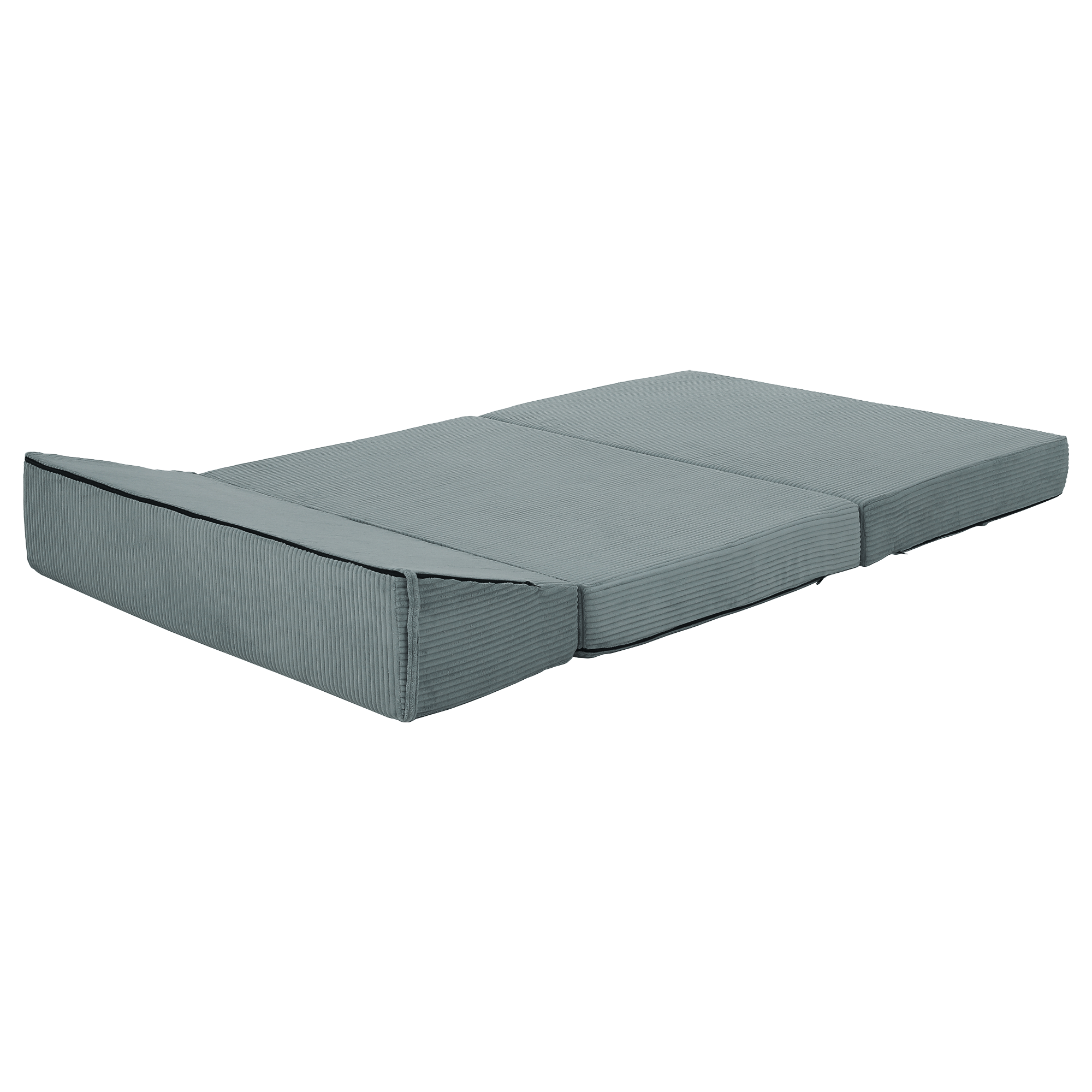 Saltea/scaun pliabil SOURE, 2 in 1, mentol, 120x82x52 cm Kondela