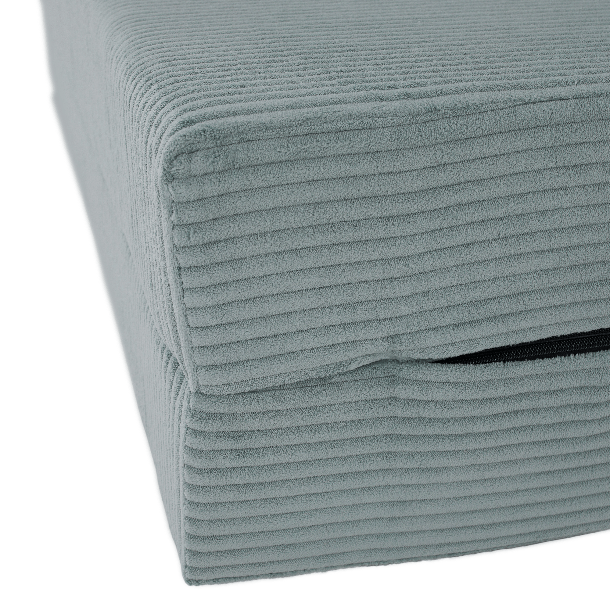 Saltea/scaun pliabil SOURE, 2 in 1, mentol, 120x82x52 cm Kondela